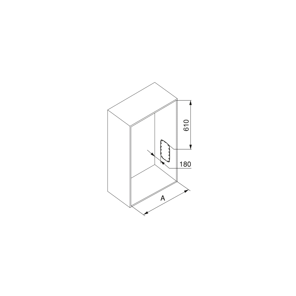 Emuca Appendiabiti saliscendi per armadio Sling, larghezza regolabile 450-600 mm, Acciaio e Tecnoplastica, Cromato lucido