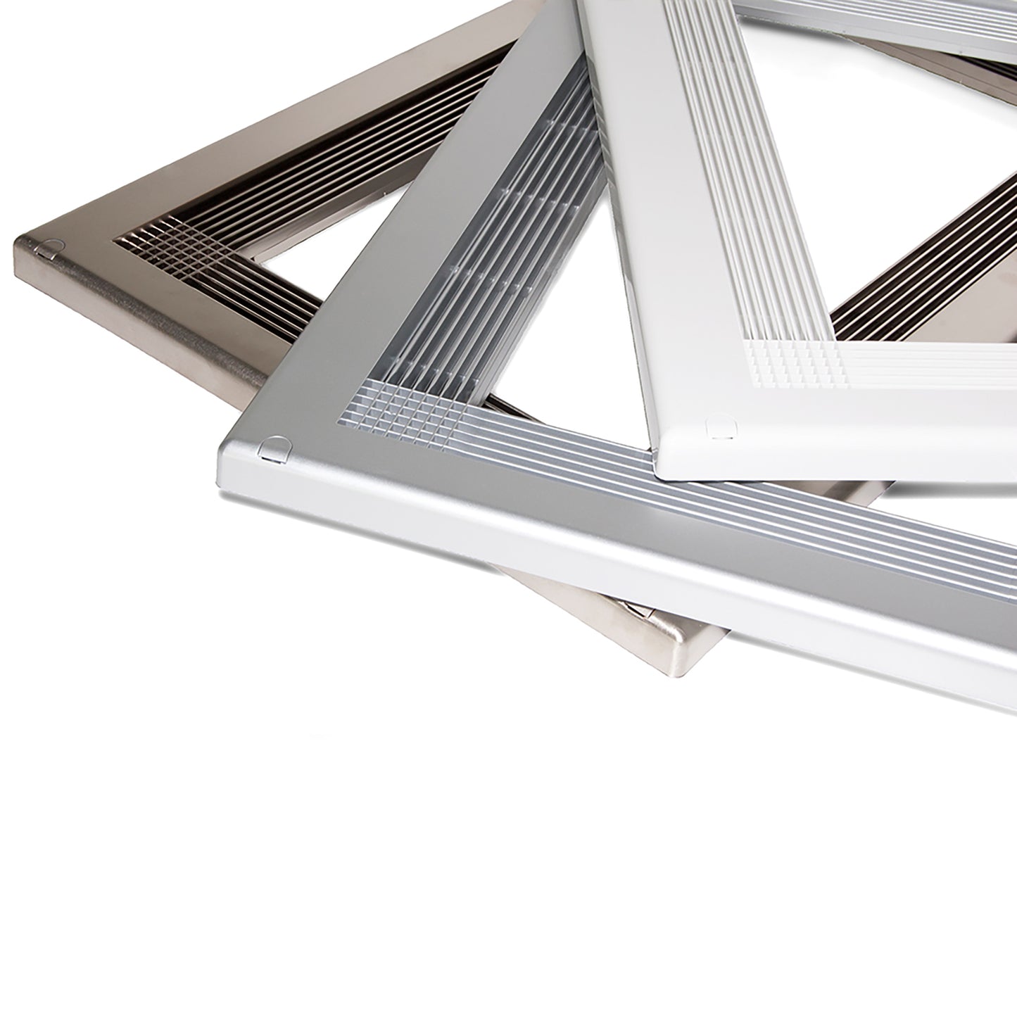 Emuca Cornice per microonde, per installazione a incasso in mobili da cucina, modulo 600mm, 600x400mm, Tecnoplastica, Bianca