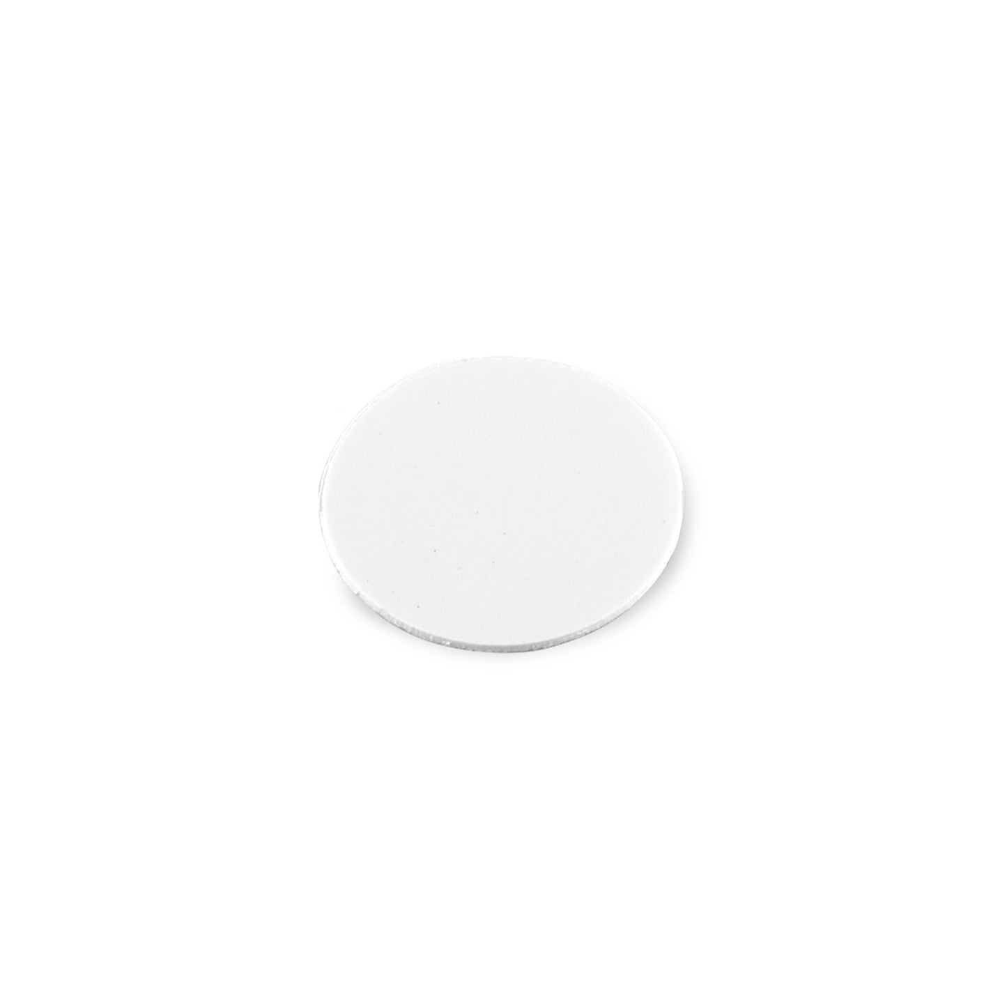 Emuca Lotto di 1.000 tappi coprivite, adesivi, diametro 13 mm, Tecnoplastica, Bianca