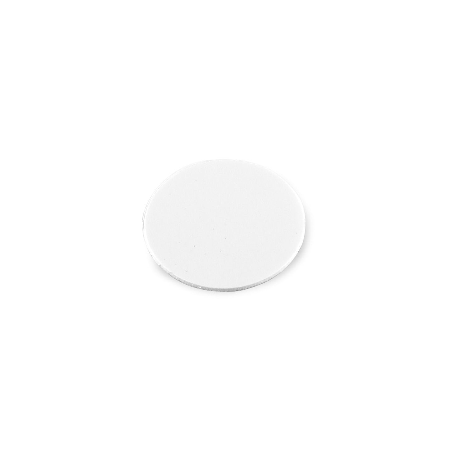 Emuca Lotto di 900 tappi coprivite, adesivi, diametro 20 mm, Tecnoplastica, Bianca