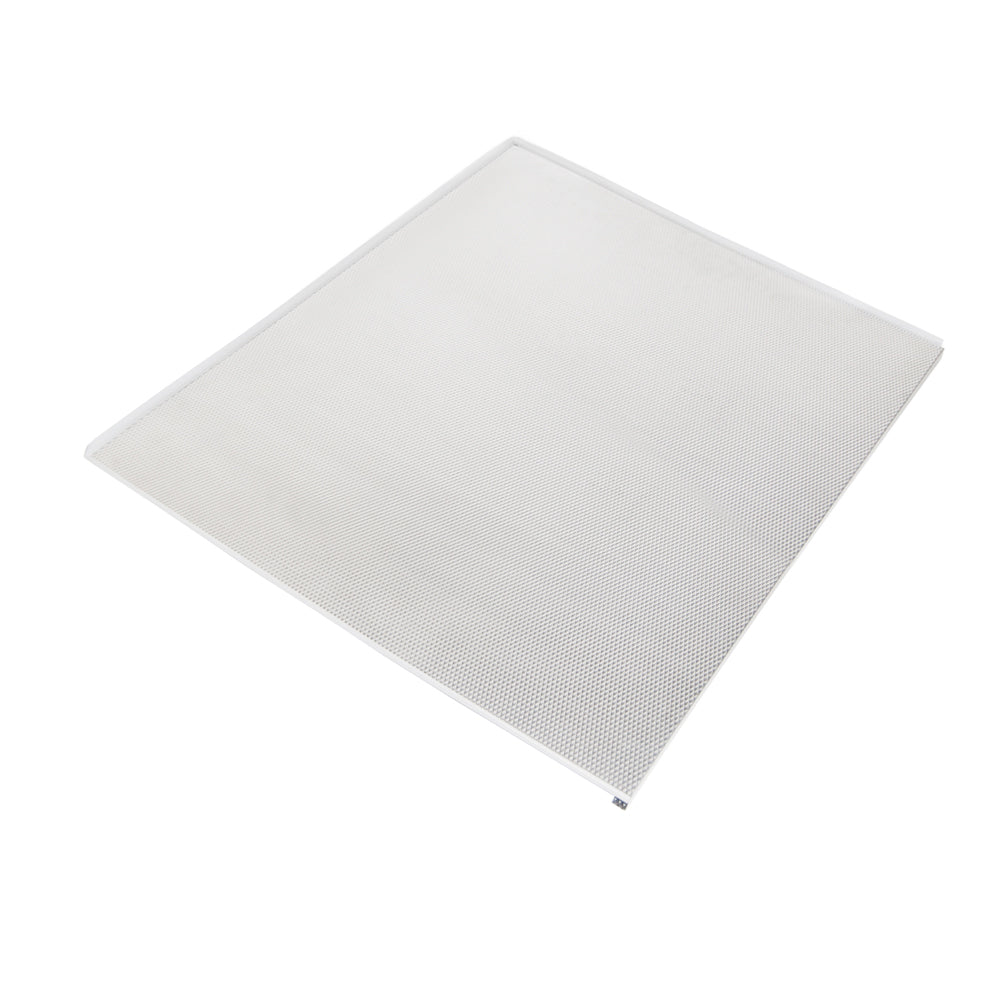 Emuca Fondo sotto lavello, pannello da 16 mm, modulo 900 mm, 868x580 mm, Tecnoplastica e Alluminio, Alluminio naturale