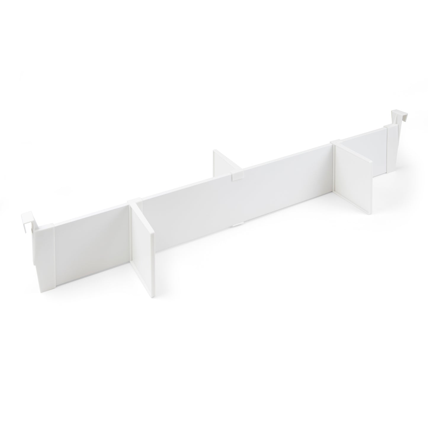 Emuca Set di divisori per interni dei casseti Vertex-Concept, 900, Verniciato bianco, Alluminio e Tecnoplastica.