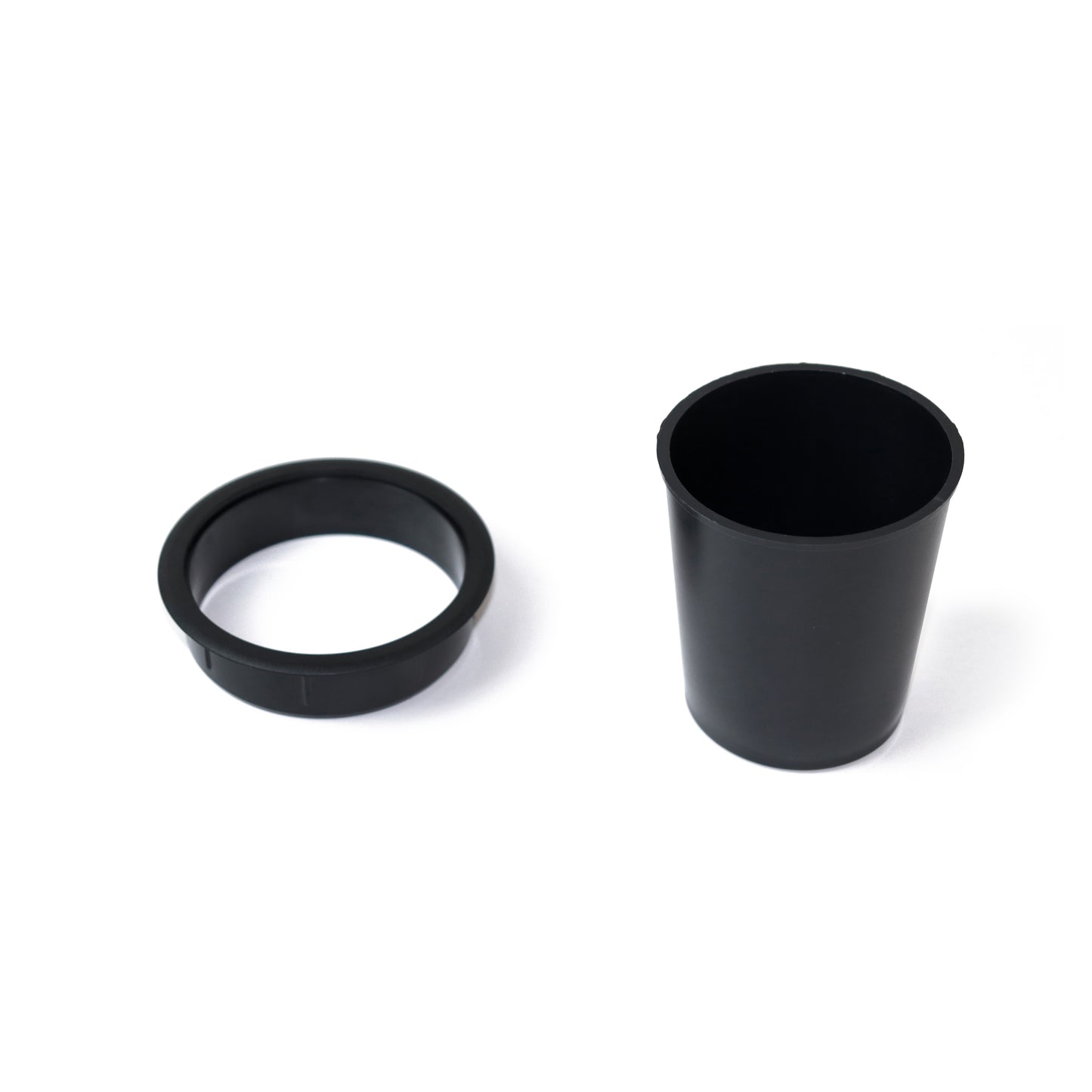 Emuca Accessorio porta oggetti Pot, Plastica nera, Tecnoplastica.