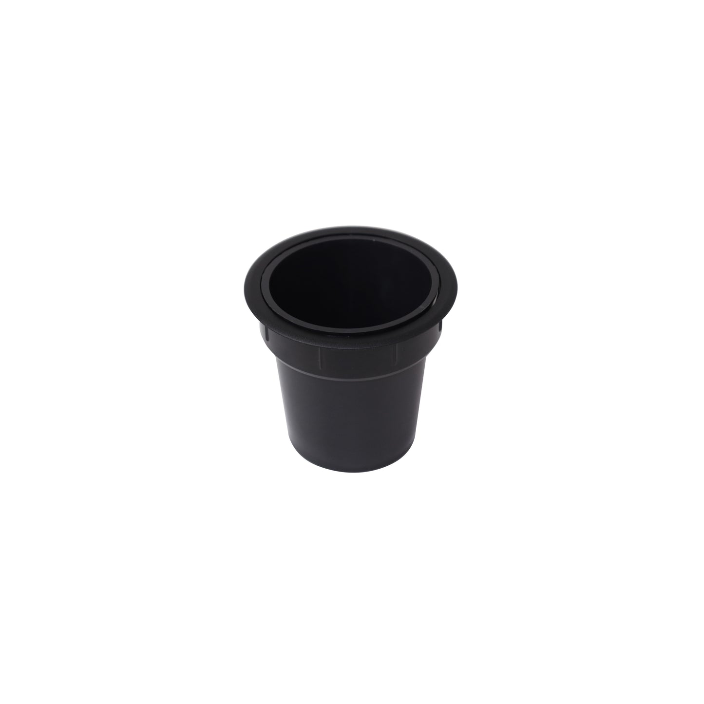Emuca Accessorio porta oggetti Pot, Plastica nera, Tecnoplastica.