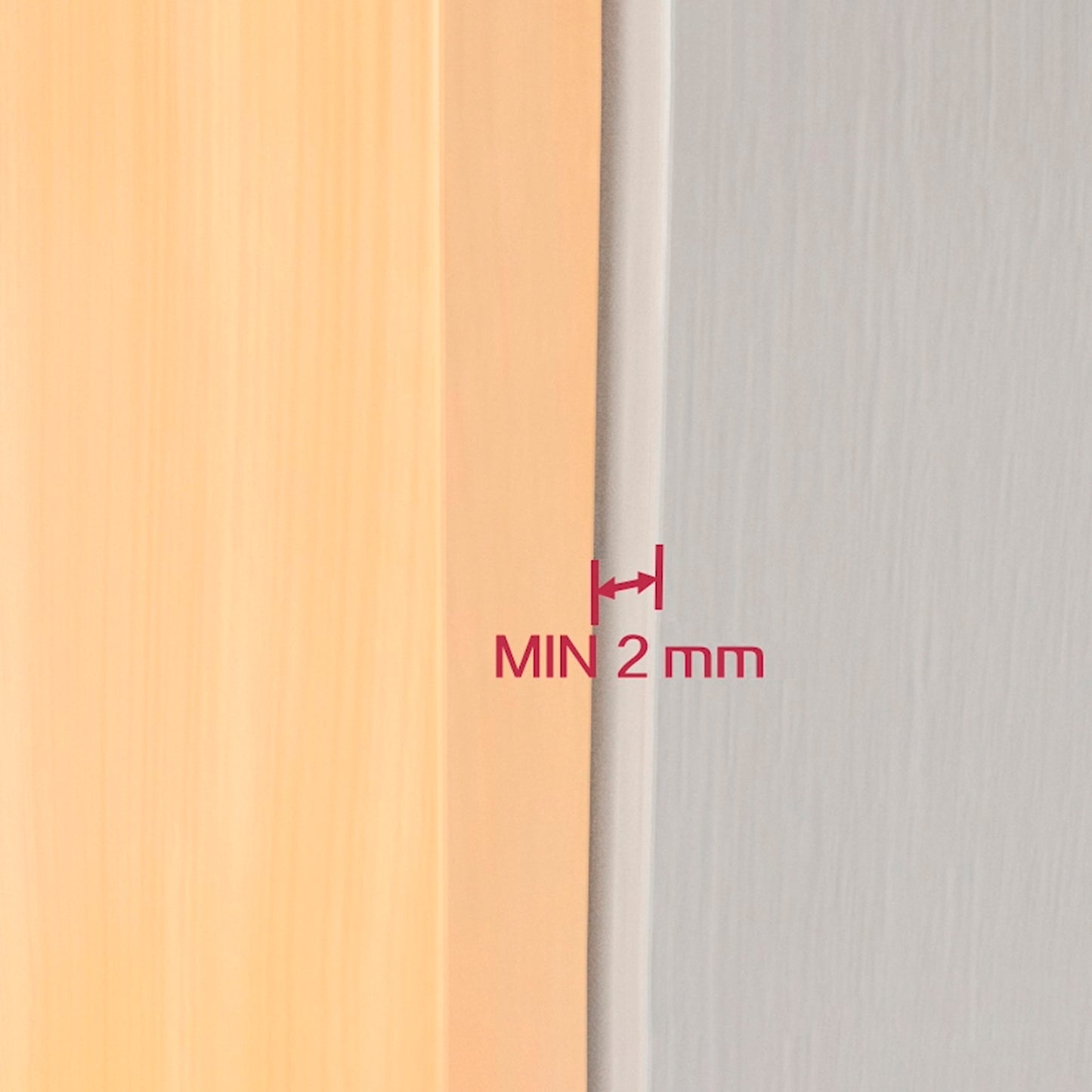 Emuca Lotto di 10 chiusure per porte da avvitare ai mobili con regolazione Push Lite, lunghezza 80 mm, Chiusura soft, Tecnoplastica, Grigia