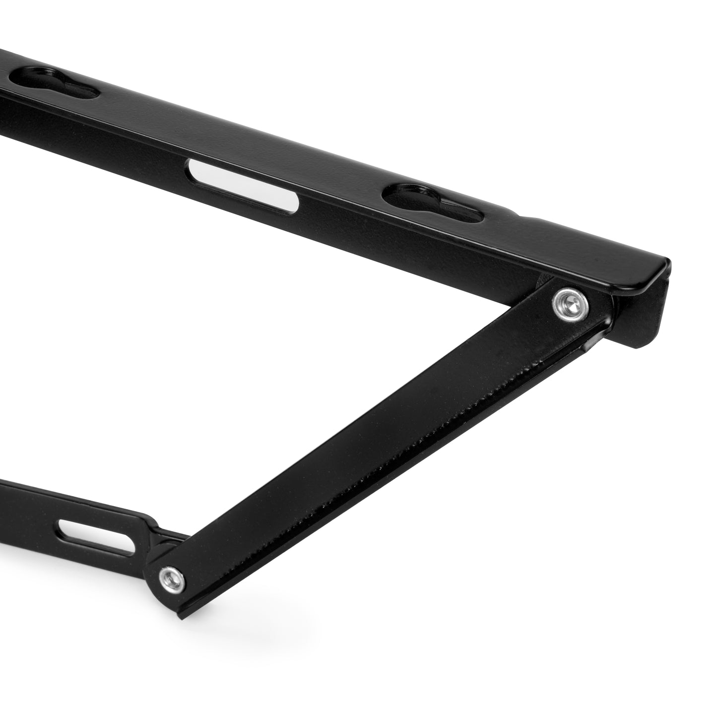 Emuca Set di meccanismi di sollevamento per letto canapè, apertura frontale, per letti da 135 cm, Acciaio, Verniciato nero