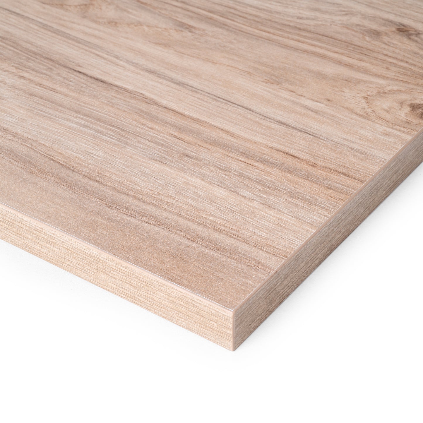 Emuca Ripiano per scaffali, 600x200 mm, spessore 30 mm, Legno, Finitura rovere
