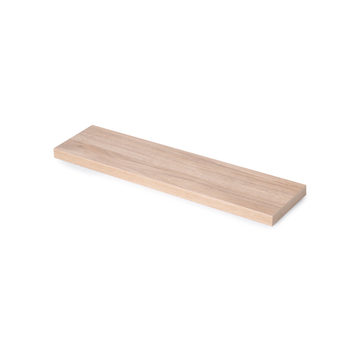 Emuca Ripiano per scaffali, 600x200 mm, spessore 30 mm, Legno, Finitura rovere