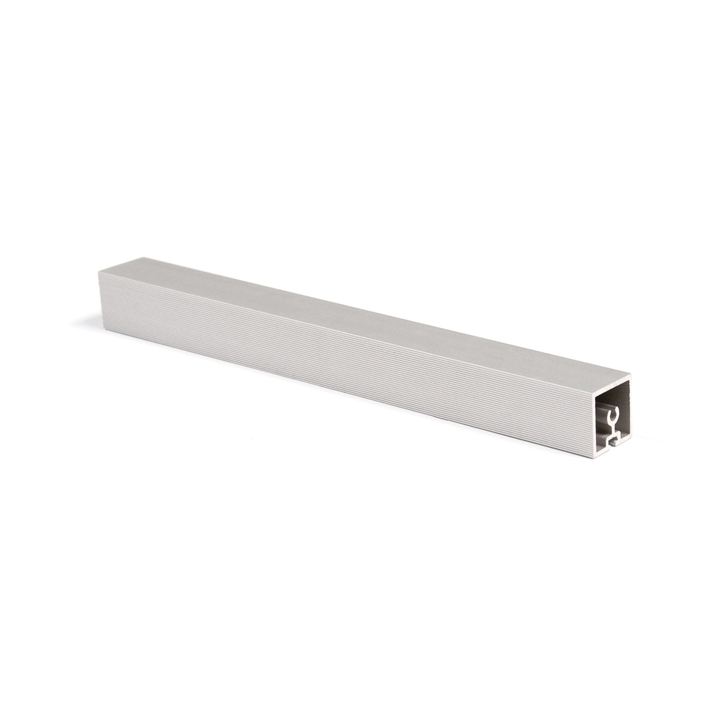 Emuca Lotto di 4 traverse per mobili da cucina Albeam, con accessori a vite, Alluminio e Tecnoplastica, Anodizzato opaco