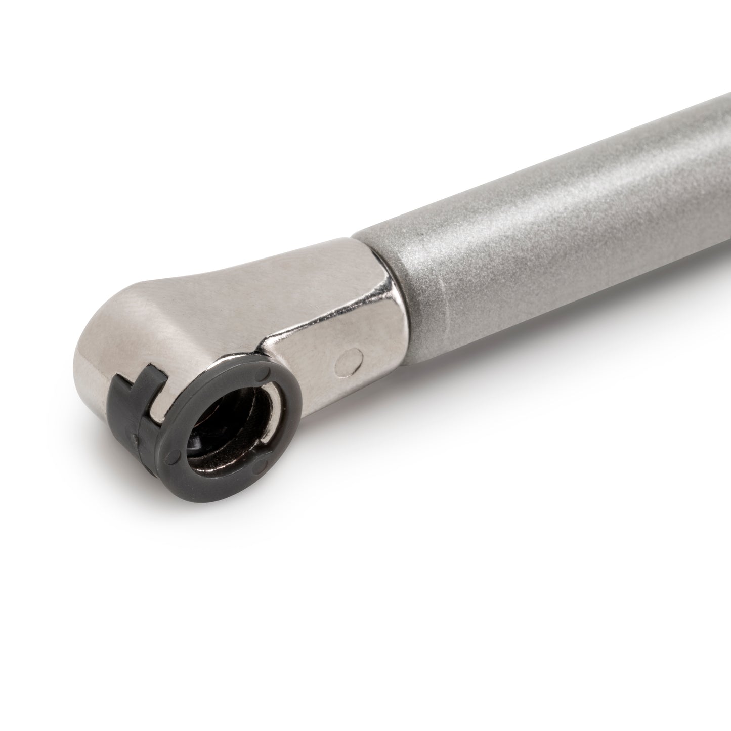 Emuca braccetto per porta elevabile Thin, diametro 12 mm, con agganci, 10 kg, Acciaio e Tecnoplastica, Verniciato nichel opaco