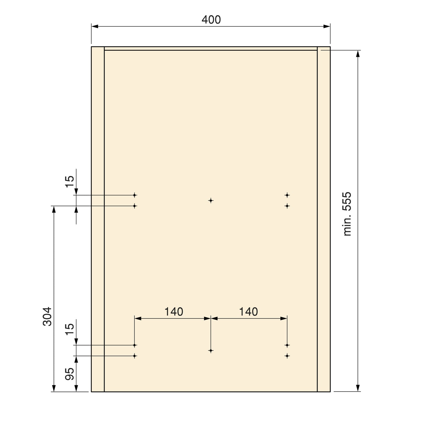 Emuca Contenitore per la raccolta differenziata Recycle da montare sul fondo e da estrarre manualmente in cucina Recycle 2x35lt, Grigio antracite Tecnoplastica