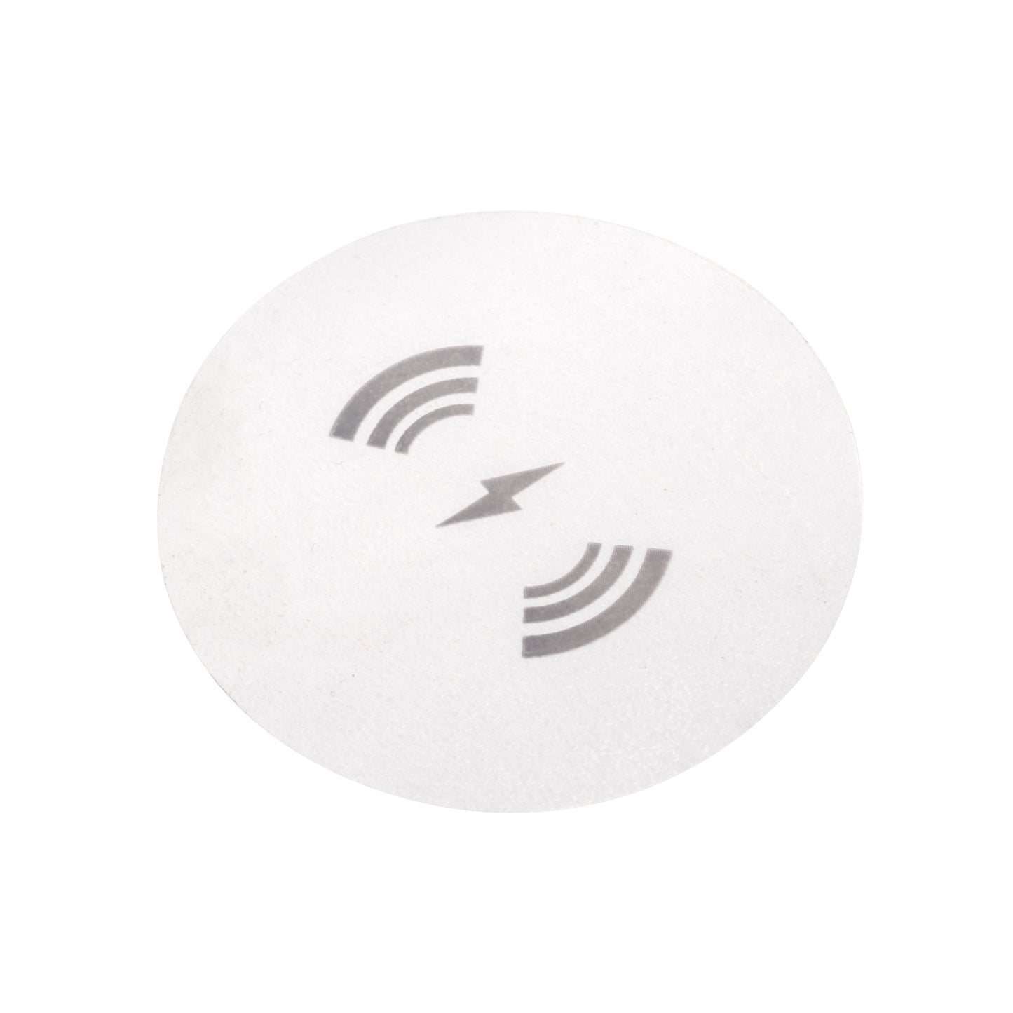 Emuca Caricabatterie wireless nascosto Airtop 2, D.60mm, 5V DC 2A (Qi-10W), Tecnoplastica, Nero