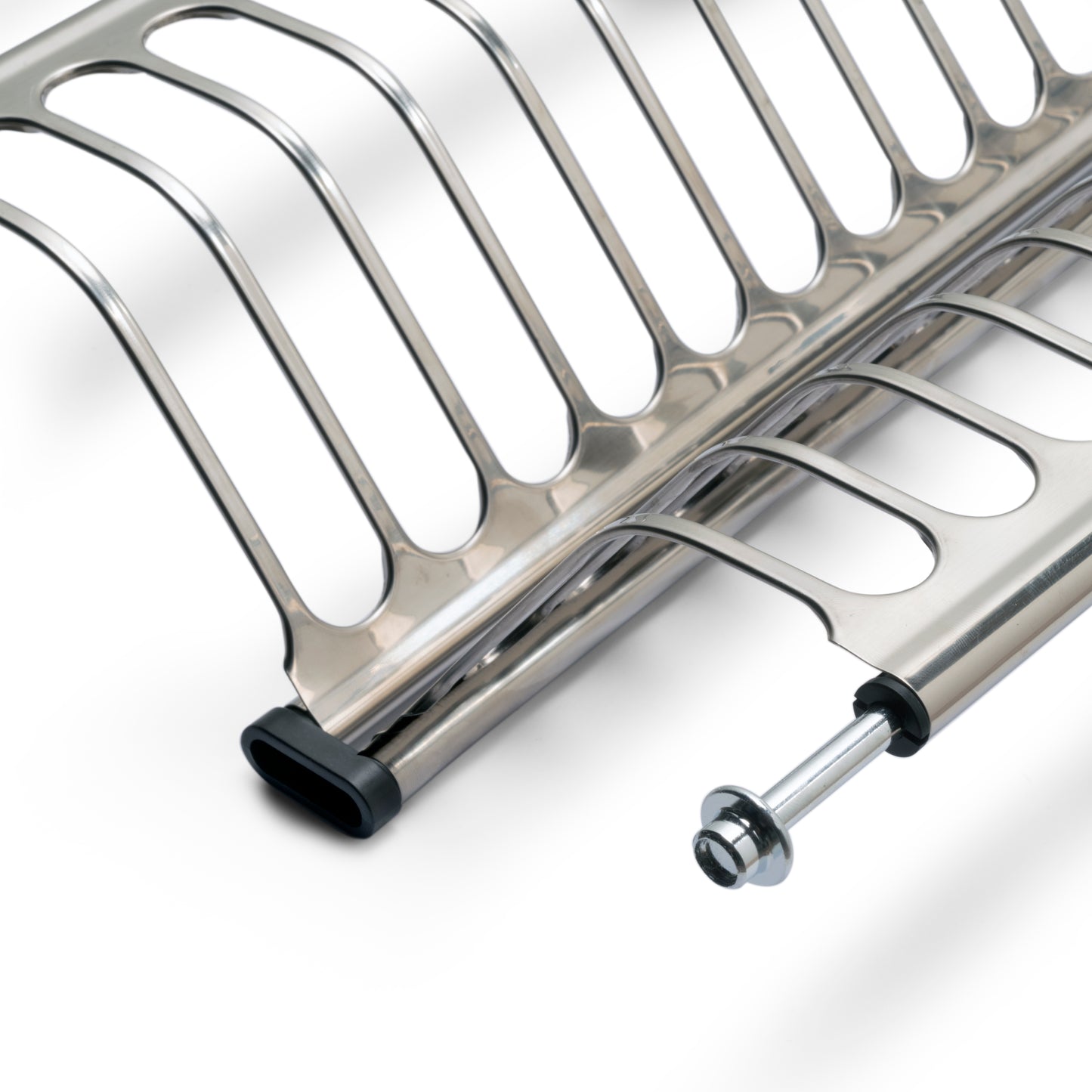 Emuca Scolapiatti acciaio inossidabile Drynox, modulo 450 mm, Acciaio inossidabile