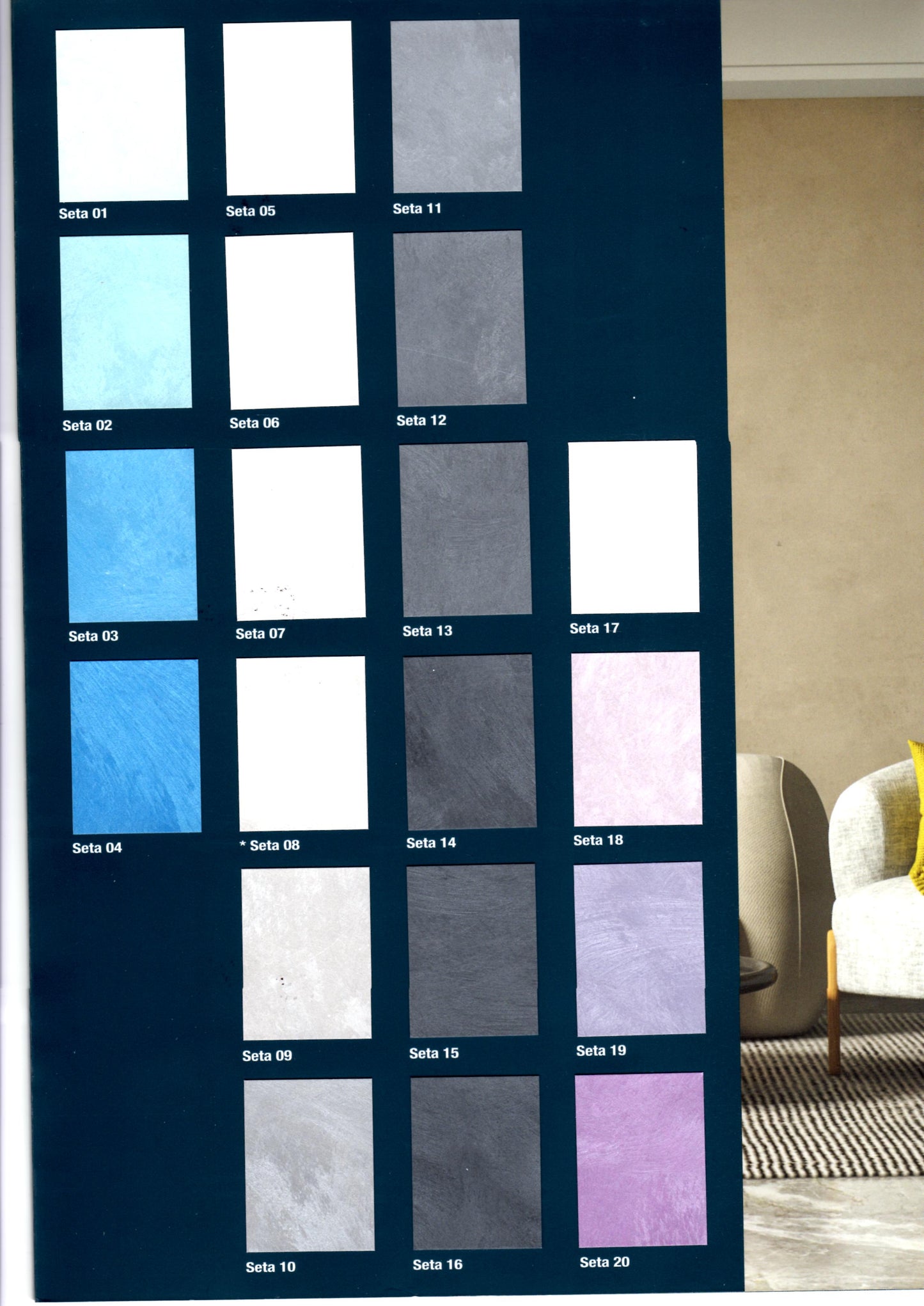 pittura decorativa effetto velluto seta 1 lt damas kolor