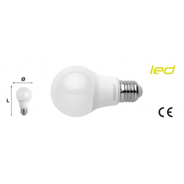 lampada led E27 13 Watt 1521 lumen 4000k luce bianca naturale