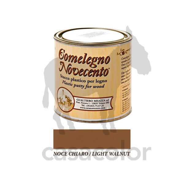 stucco per legno comelegno novecento noce chiaro 250 ml