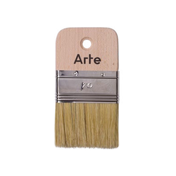 pennello spalter 100 mm manico in legno per pitture ed effetti decorativi