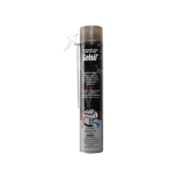 selsil schiuma poliuretanica adesiva per tegole e coppi manuale 750 ml