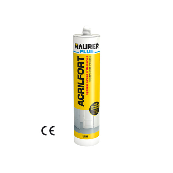 silicone sigillante acrilico professionale verniciabile bianco 310 ml