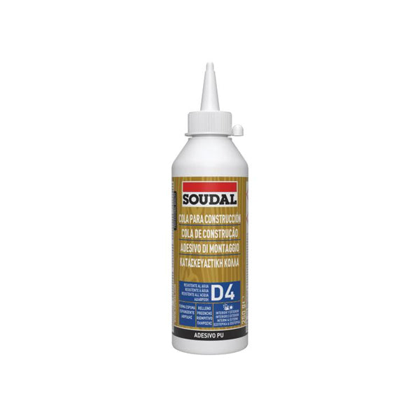 soudal colla per legno d4 250 gr