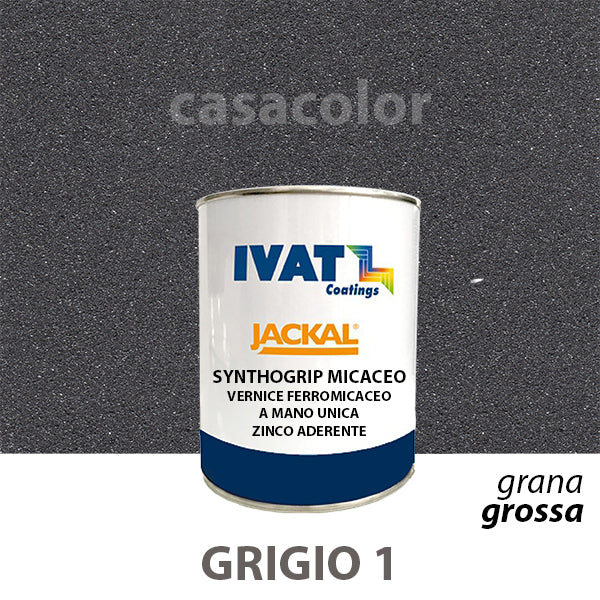 smalto ferromicaceo anticorrosivo zinco aderente 1 kg synthogrip ivat coatings