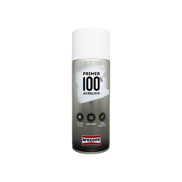 fondo spray antiruggine grigio 400 ml arexons