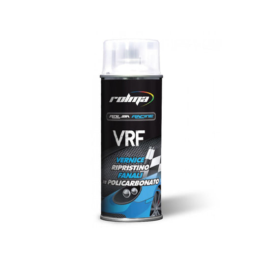 VRF vernice spray trasparente per fanali auto 400 ml rolma