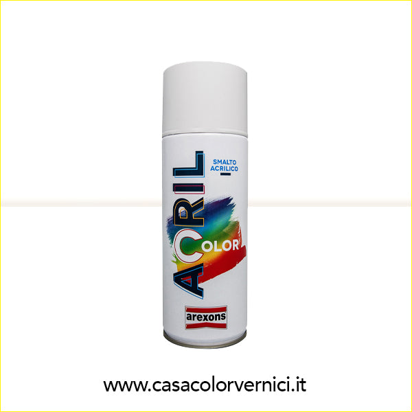acrilcolor RAL 9010 bianco opaco 400 ml