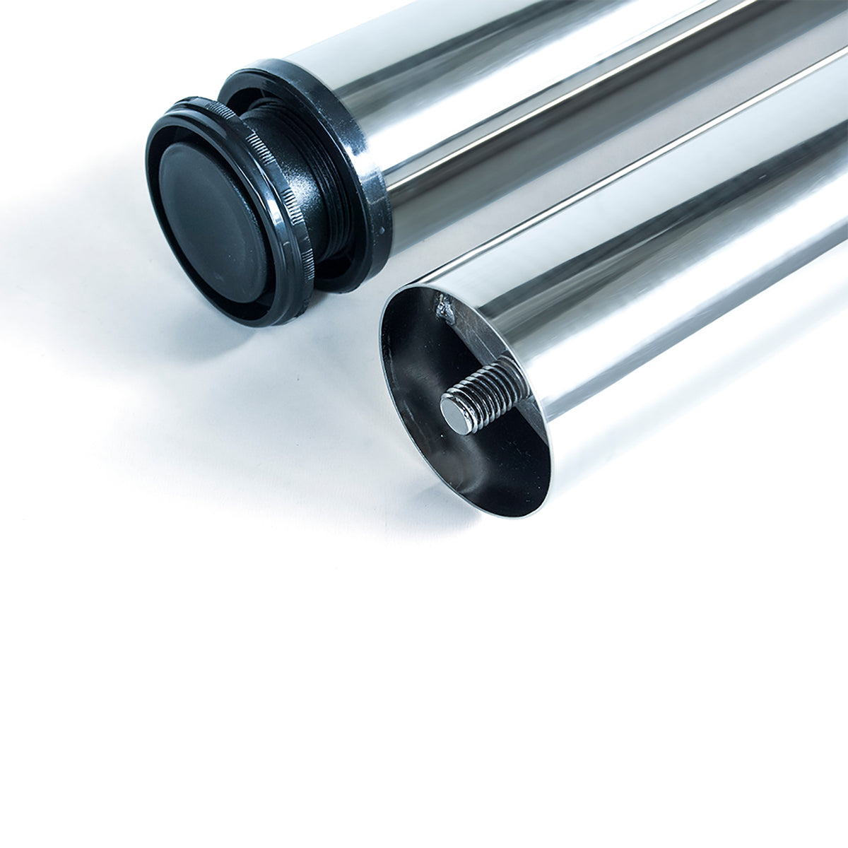 Gambe per tavola diametro 60mm di acciaio