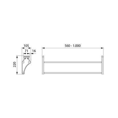 Porta scarpe Self per interno armadio