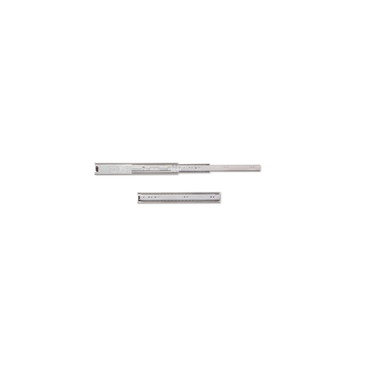 Guide a sfera per cassetti ad estrazione totale, altezza 45 mm