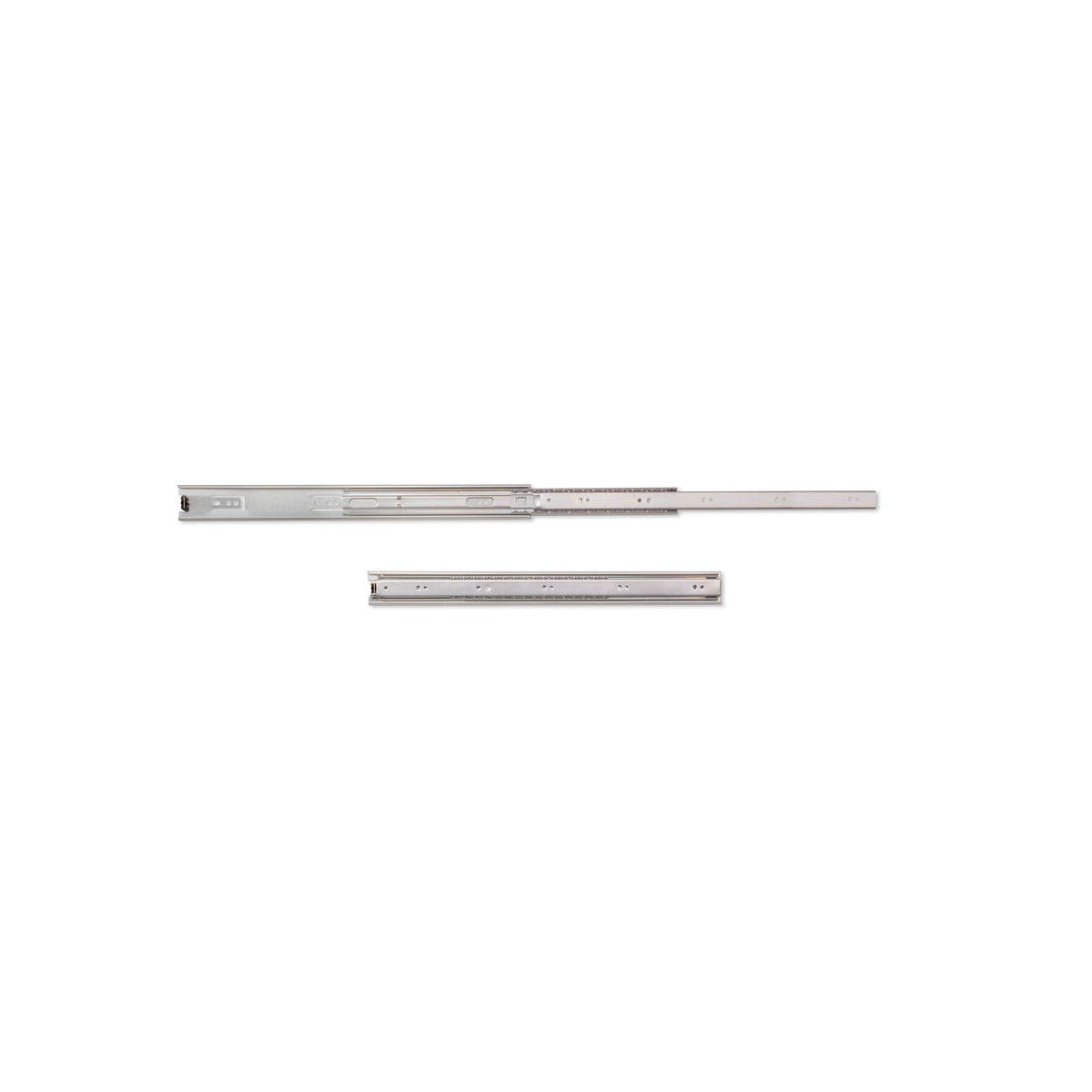 Guide a sfera per cassetti ad estrazione totale, altezza 45 mm