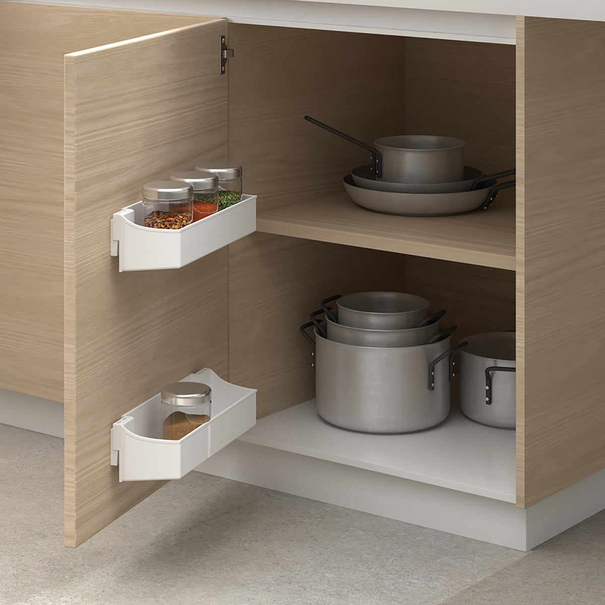 Set vaschette ausiliare