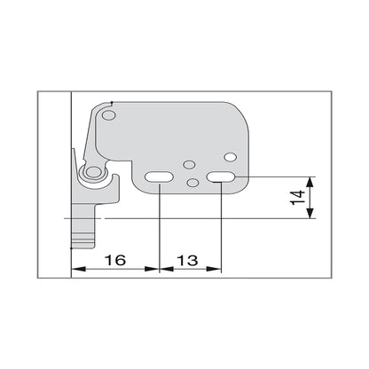 Chiusura a cricchetto Fast Latch per mobile