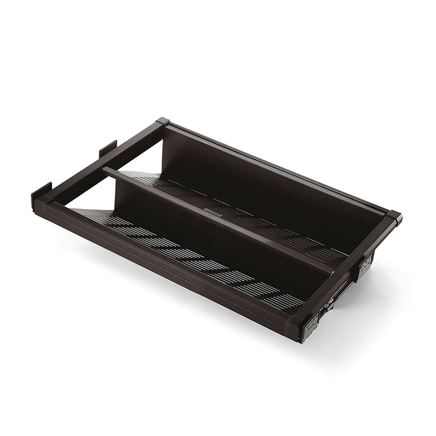 Emuca Cassetto portascarpe estraibile Moka, 764 - 794, Acciaio, Verniciato moka