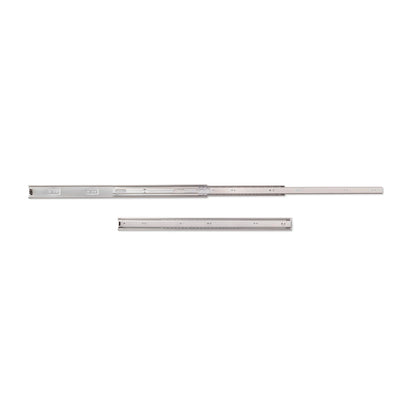Guide a sfera per cassetti ad estrazione totale, altezza 45 mm