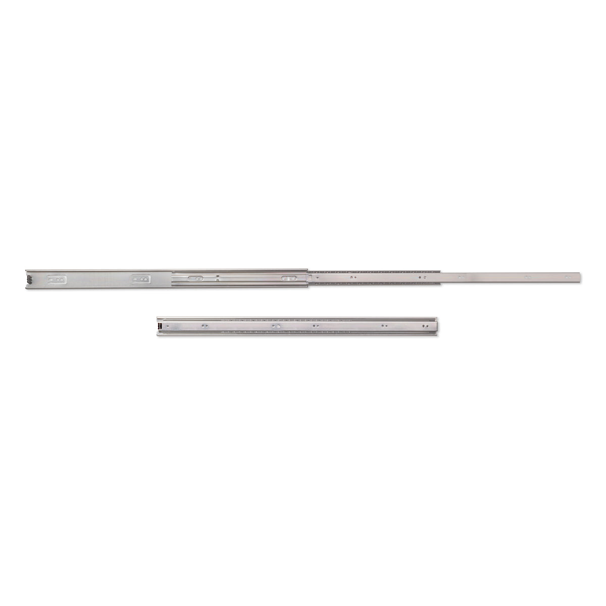 Guide a sfera per cassetti ad estrazione totale, altezza 45 mm