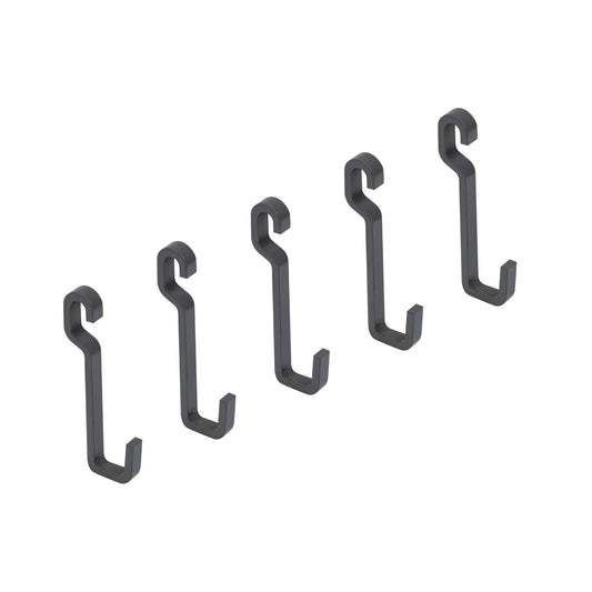Set da 5 ganci da appendere Titane