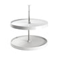 Coppia di cestelli circolari Shelvo per mobili da cucina