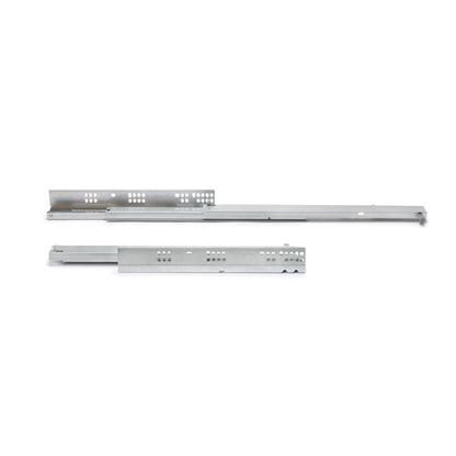 Guide a scomparsa Silver per cassetti ad estrazione totale con chiusura soft (250 - 550)