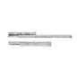 Guide a scomparsa Silver per cassetti ad estrazione totale con chiusura soft (250 - 550)