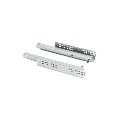 Guide a scomparsa Silver per cassetti ad estrazione totale con chiusura soft (250 - 550)
