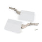 Emuca Set di braccetti per porte sollevabili Agile, 3200 - 9000, Acciaio e Tecnoplastica, Bianca
