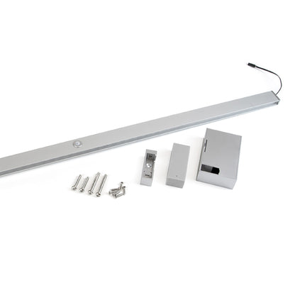 Barra appendiabili per armadi Castor con luce LED, batteria rimovibile e sensore di movimento