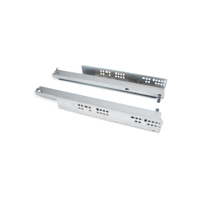 Guide a scomparsa Silver per cassetti ad estrazione totale con sistema push