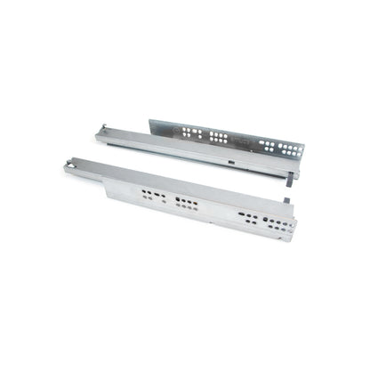 Guide a scomparsa Silver per cassetti ad estrazione totale con sistema push
