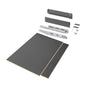 Kit cassetto per cucina o bagno Vertex di altezza 93mm con pannelli inclusi e regolazione 3D