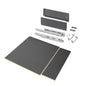 Kit cassetto per cucina o bagno Vertex di altezza 178mm con pannelli inclusi e regolazione 3D
