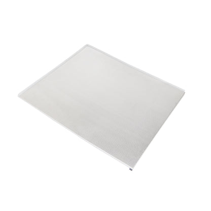 Emuca Fondo sotto lavello, pannello da 16 mm, modulo 600 mm, 568x580 mm, Tecnoplastica e Alluminio, Alluminio naturale
