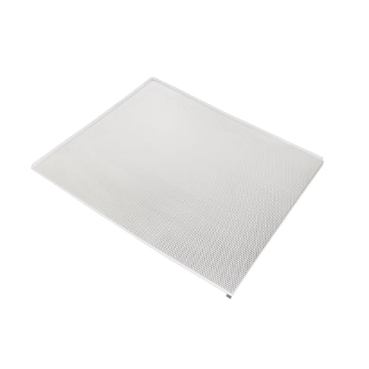Emuca Fondo sotto lavello, pannello da 16 mm, modulo 600 mm, 568x580 mm, Tecnoplastica e Alluminio, Alluminio naturale